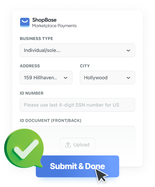 thiết lập shopbase marketplace payment