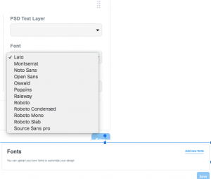 Font chữ đa dạng và độc đáo