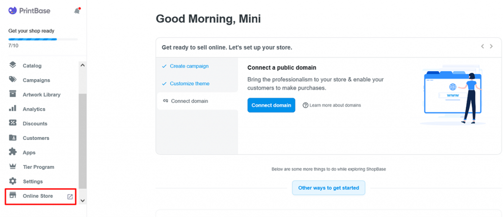 Customize your store